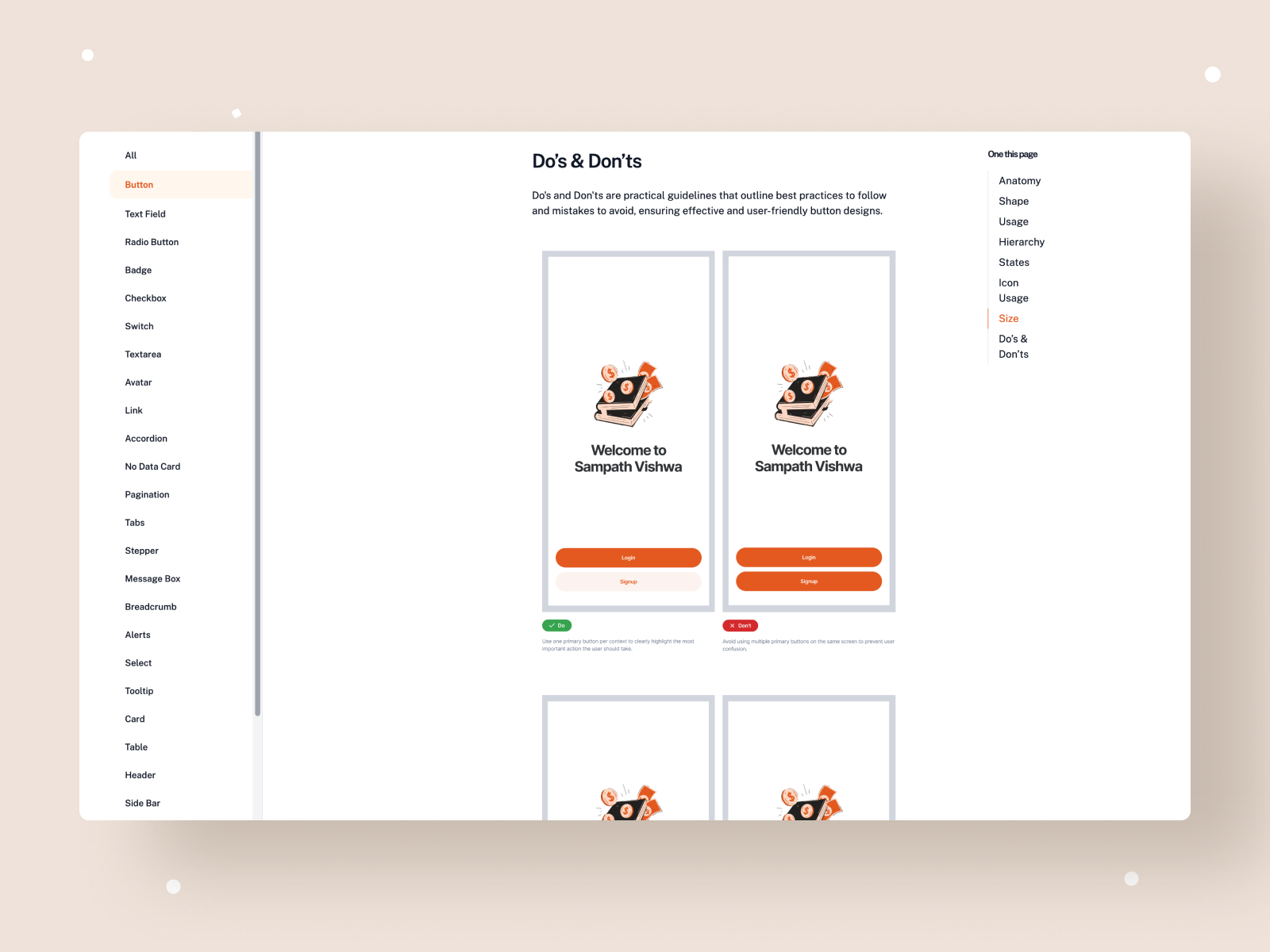 SIEF Component Example – Do's and Don'ts